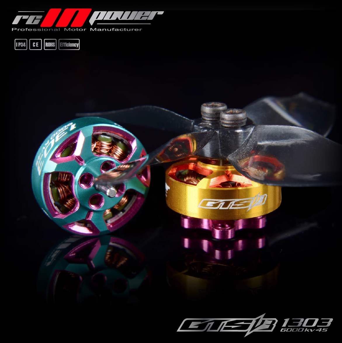 RCinPOWER GTS-V2 1303 6000Kv Micro Motor