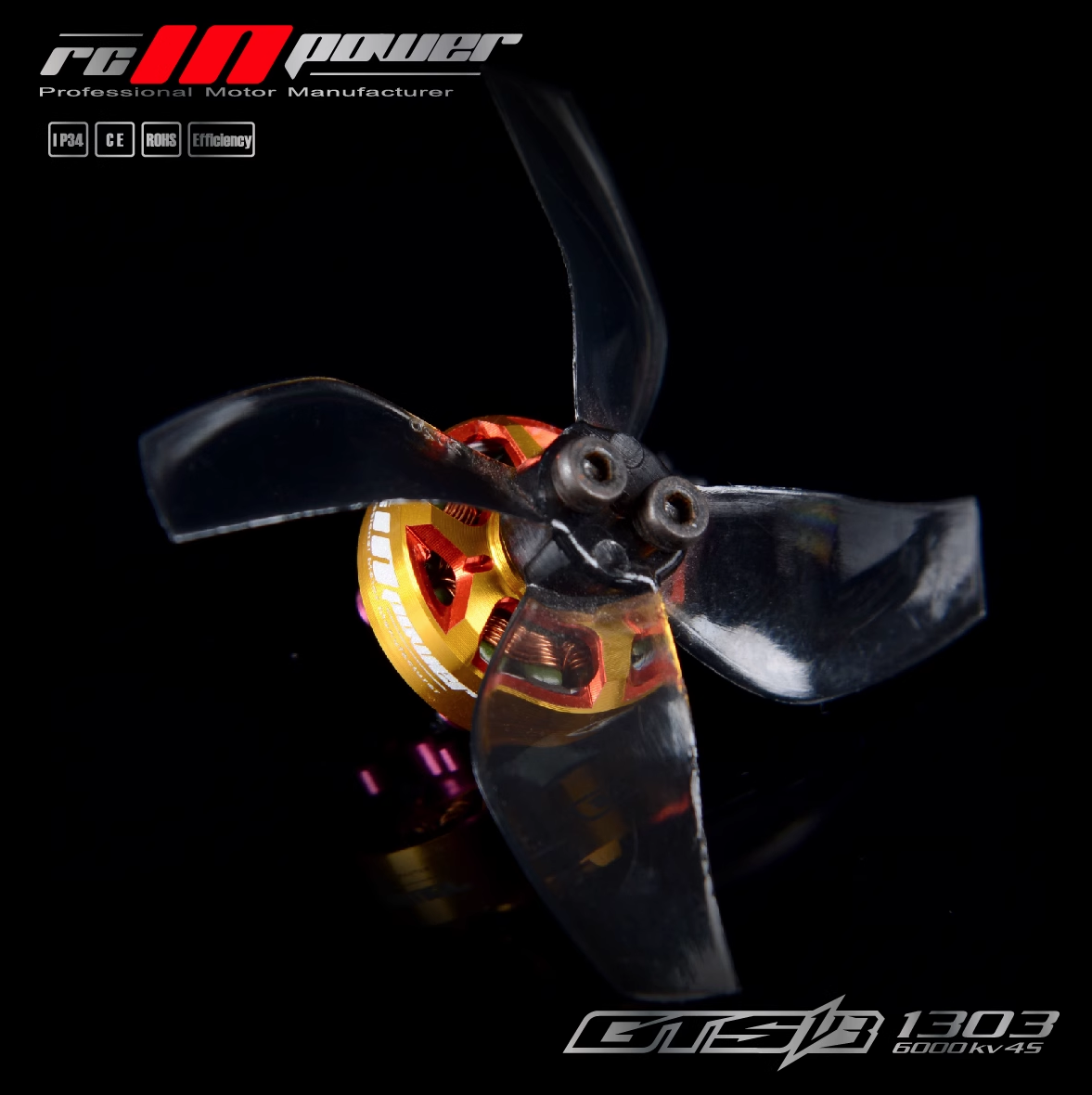 RCinPOWER GTS-V2 1303 6000Kv Micro Motor