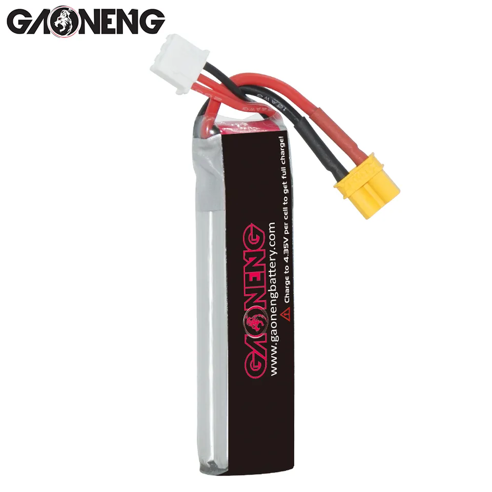 GAONENG GNB 2S 7.6V HV 550mah 100C XT30 LiPo Battery Lighting1  FPV Drone Helicopter Quadcopter