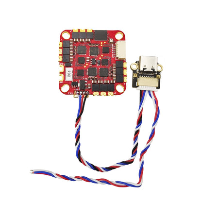 HAKRC F722 2-6S AIO Whoop/Toothpick Flight Controller w/ 8Bit 40A ESC & External USB Board