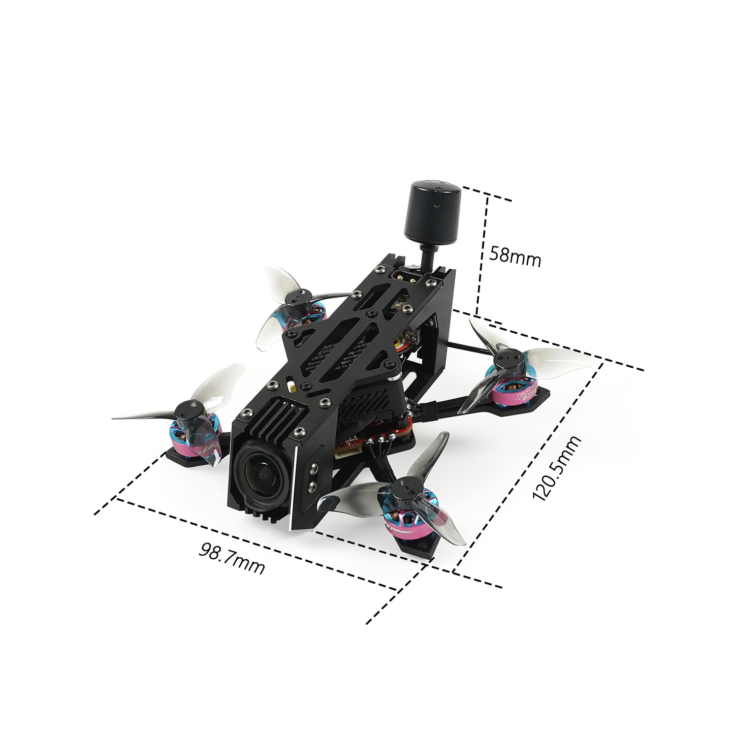 YMZFPV Eagle1 2inch Small FPV Quadrotor Freestyle FPV Drone