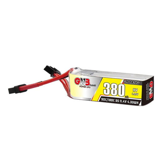 Gaoneng GNB 380mah 3S 11.4V HV 90c LiPo Battery - XT30